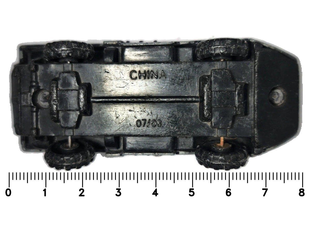 SWAT VEHICLE, Pojazd Wojskowy 236, Die cast 07/08, Szary, 1:64, Resoraki – zdjęcie 7