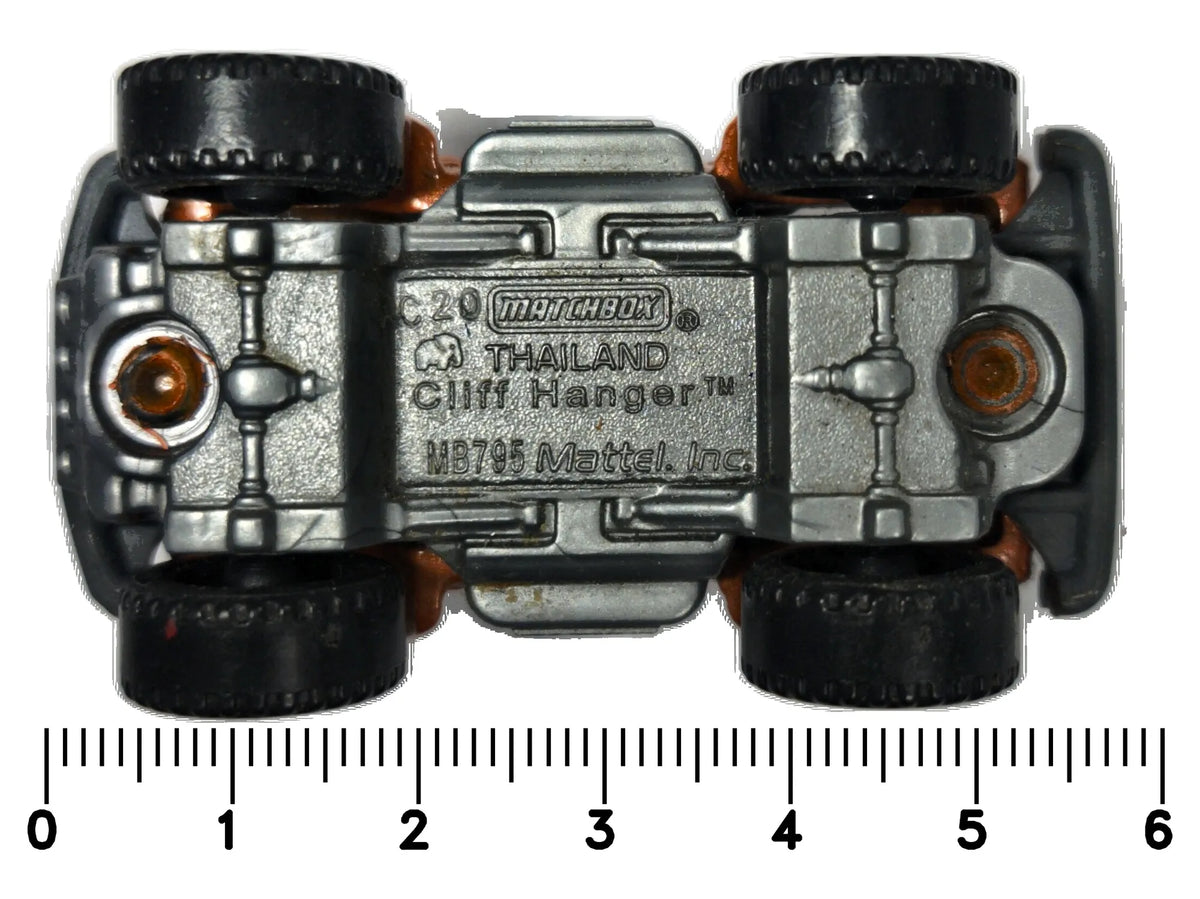 Cliff Hanger Matchbox 2002 Mainline 1:64 Buggy Luzak Miedziany – zdjęcie 7