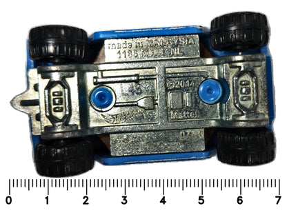 General Corp Hot Wheels 2014 1:64 Luzak Niebieski – zdjęcie 7
