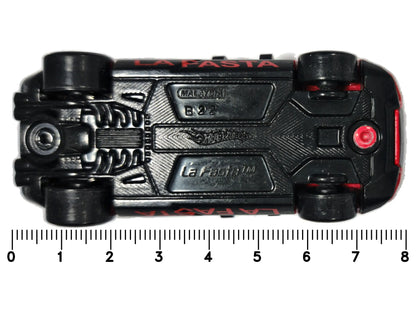 LA FASTA, Hot Wheels 2009, Die cast B22, Czerwony, 1:64, Resoraki – zdjęcie 7