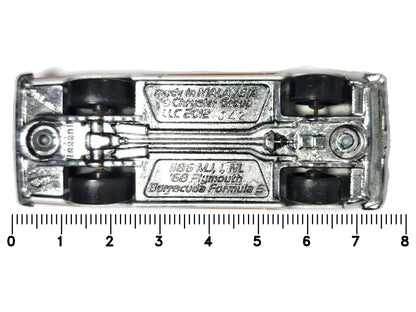 '68 PLYMOUTH BARRACUDA FORMULA S, Hot Wheels 2012, Die cast, Biały, 1:64 – zdjęcie 7