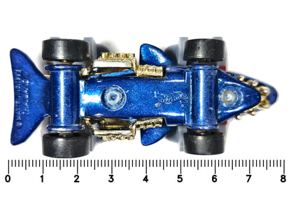 SHARKRUISER "MONSTER ACTION" Hot Wheels 2004 Niebieski 1:64 – zdjęcie 7