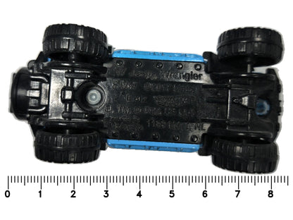 Jeep Wrangler Hot Wheels 2017 Mud Studs 1:64 222 Luzak Niebieski – zdjęcie 7
