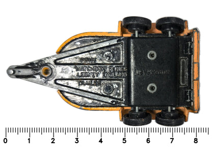 PONY TRAILER, Matchbox, Made in England, Die cast, Żółty, 1:64, Resoraki – zdjęcie 7