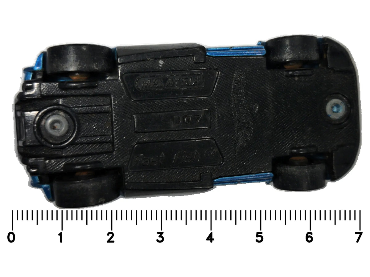 Fast Fish Hot Wheels 1:64 Luzak Niebieski – zdjęcie 7