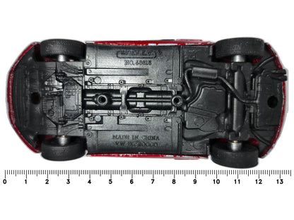 VW SCIROCCO, Welly, Die cast NO.43615, Czerwony, 1:32, Resoraki – zdjęcie 7