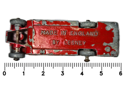 DOUBLE-DECKER BUS Matchbox '50 Czerwony 1:87 Made in England – zdjęcie 7