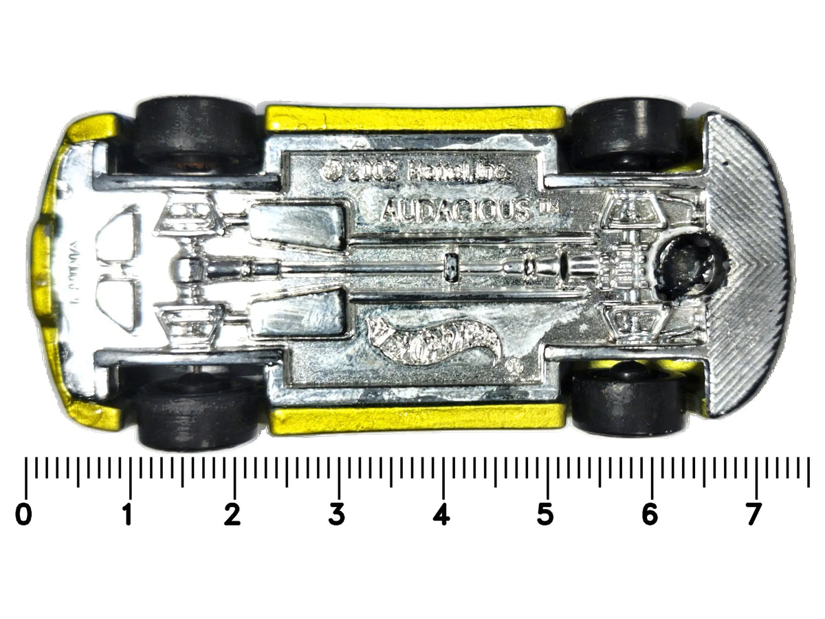 Audacious Hot Wheels 2004 Złoty i Niebieski 1:64 Flaga Ukrainy – zdjęcie 7