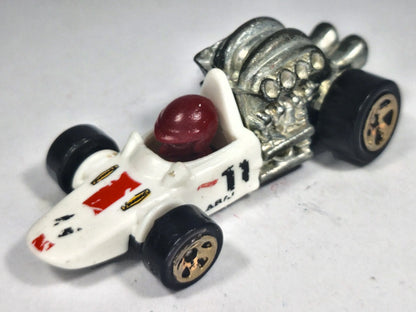 HEAD STARTER, Hot Wheels 2016, Die cast DTX05, Biały, 1:64, Resoraki – zdjęcie 2