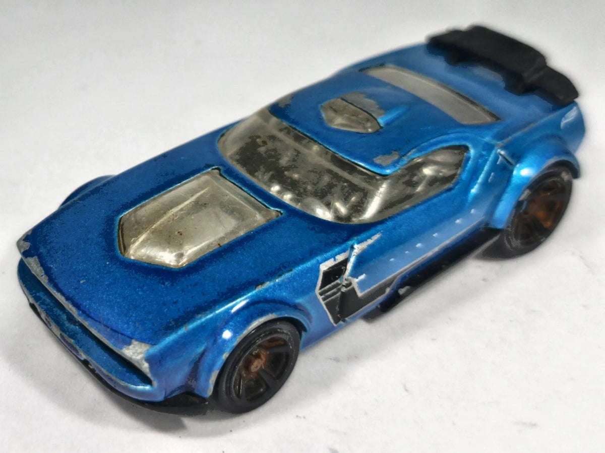 Fast Fish Hot Wheels 1:64 Luzak Niebieski – zdjęcie 2