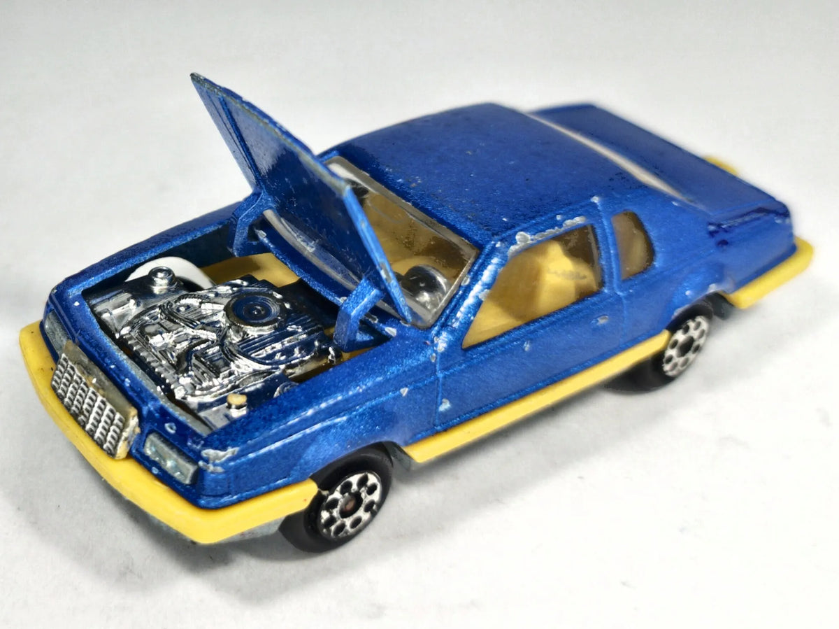 FORD THUNDERBIRD Majorette '70 Niebieski 1:67 Made in France – zdjęcie 2