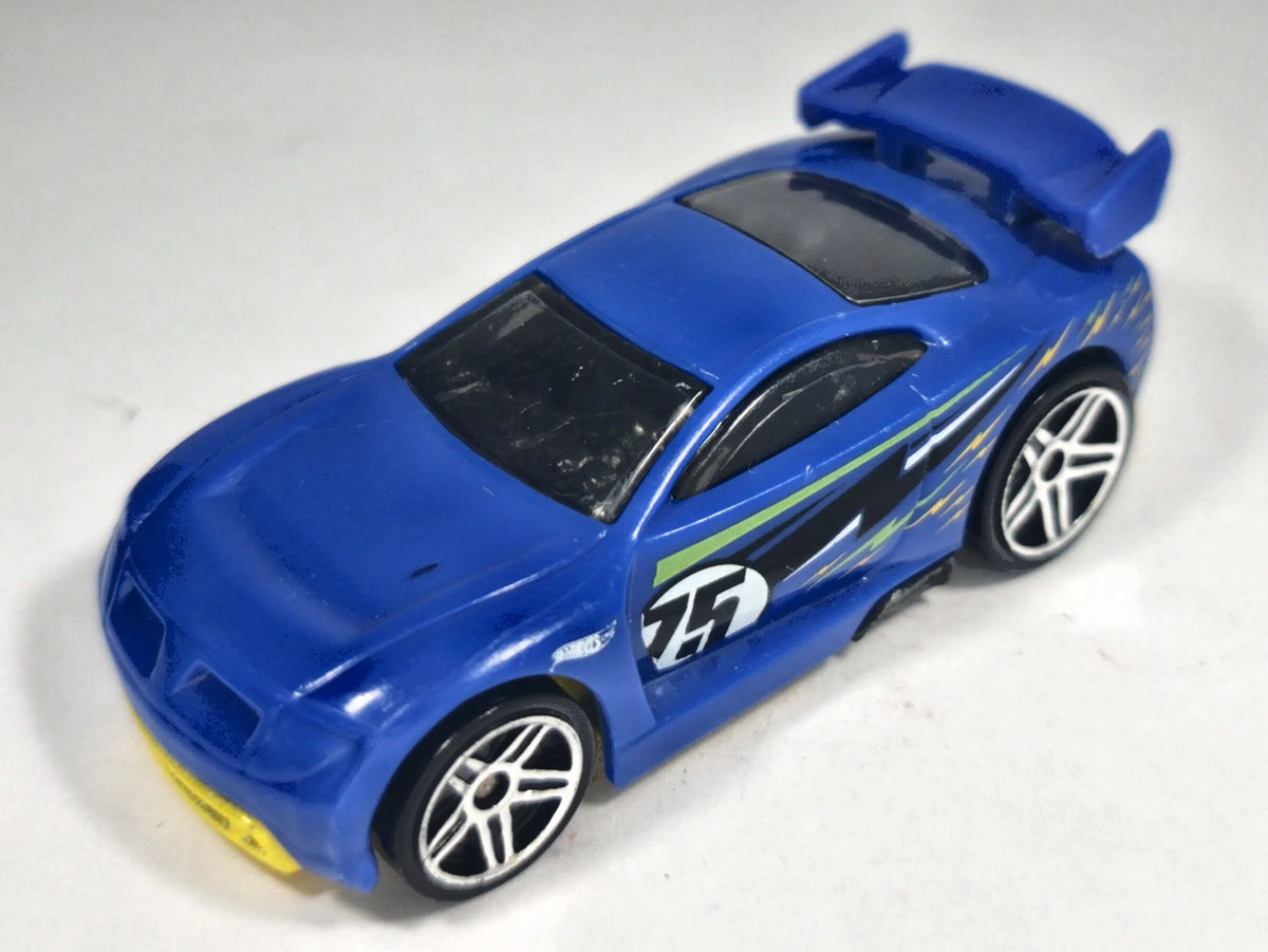 POWER RAGE, Hot Wheels, Die cast N44, Niebieski, 1:64, Resoraki – zdjęcie 2