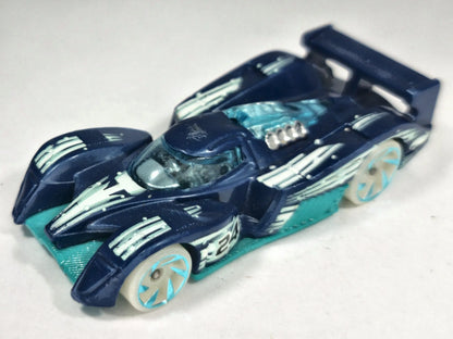 24 Ours Hot Wheels 2010 2010 New Models 1:64 Luzak Granatowy – zdjęcie 2