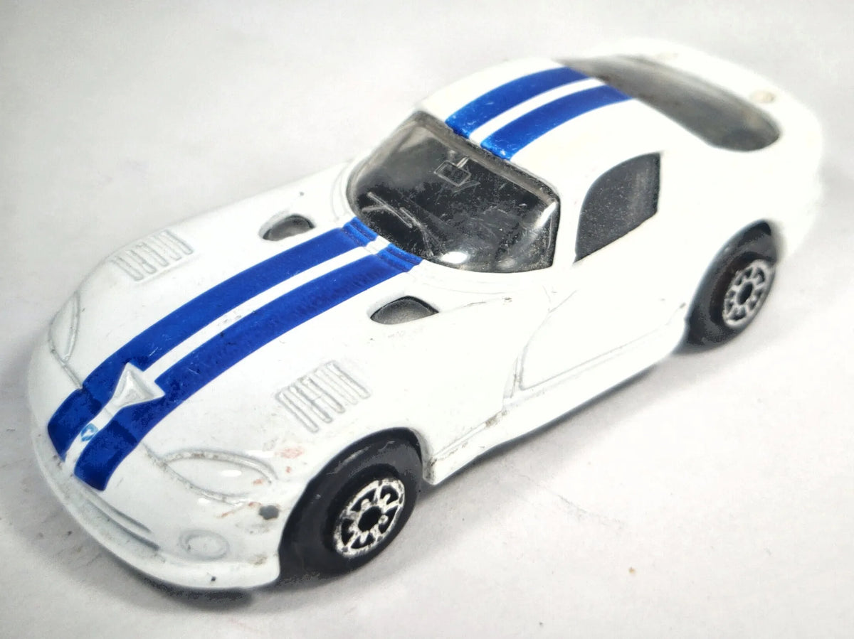 DODGE VIPER, Maisto, Die cast, Biały, 1:64, Resoraki – zdjęcie 2