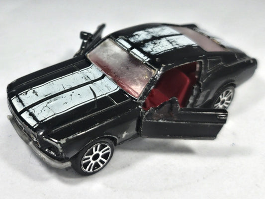 Ford Mustang Majorette 1:64 Luzak Czarny – zdjęcie 2