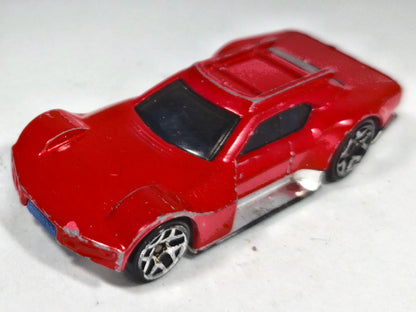 Driftsta Hot Wheels 2014 1:64 Luzak Czerwony – zdjęcie 2
