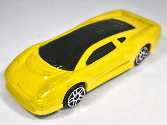 JAGUAR XJ220, Maisto, Die cast, Żółty, 1:64, Resoraki – zdjęcie 2