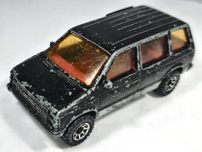 DODGE CARAVAN Matchbox 1984 Czarny 1:60 Made in England – zdjęcie 2