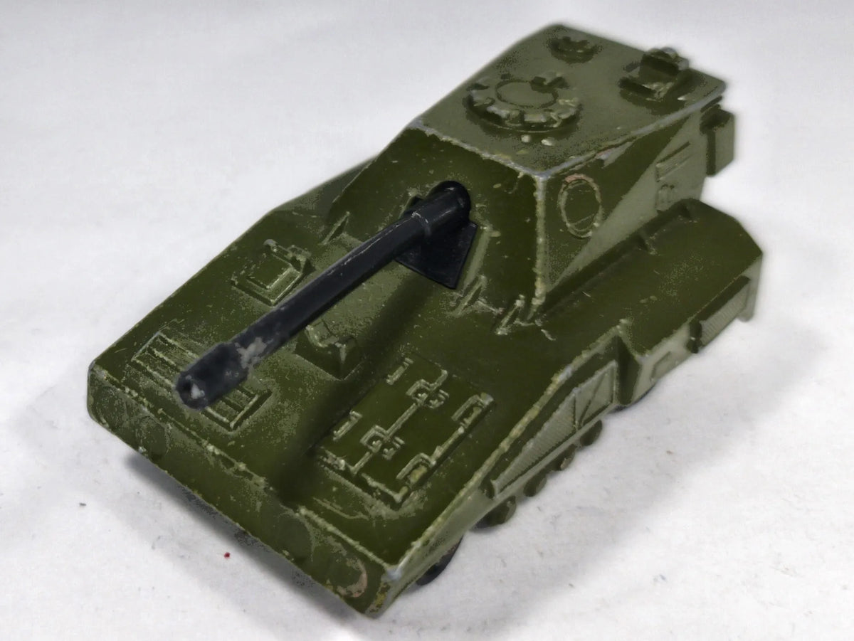 Self-Propelled Gun Tank Matchbox 1976 Rolamatics 1:174 Wojsko – zdjęcie 2