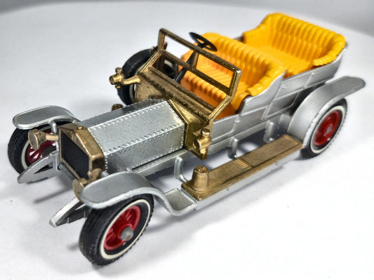 ROLLS-ROYCE SILVER GHOST Matchbox 1970 Srebrny 1:45 Made in England – zdjęcie 2