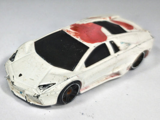 Lamborghini Murciélago Hot Wheels 1:64 Luzak Biały – zdjęcie 2
