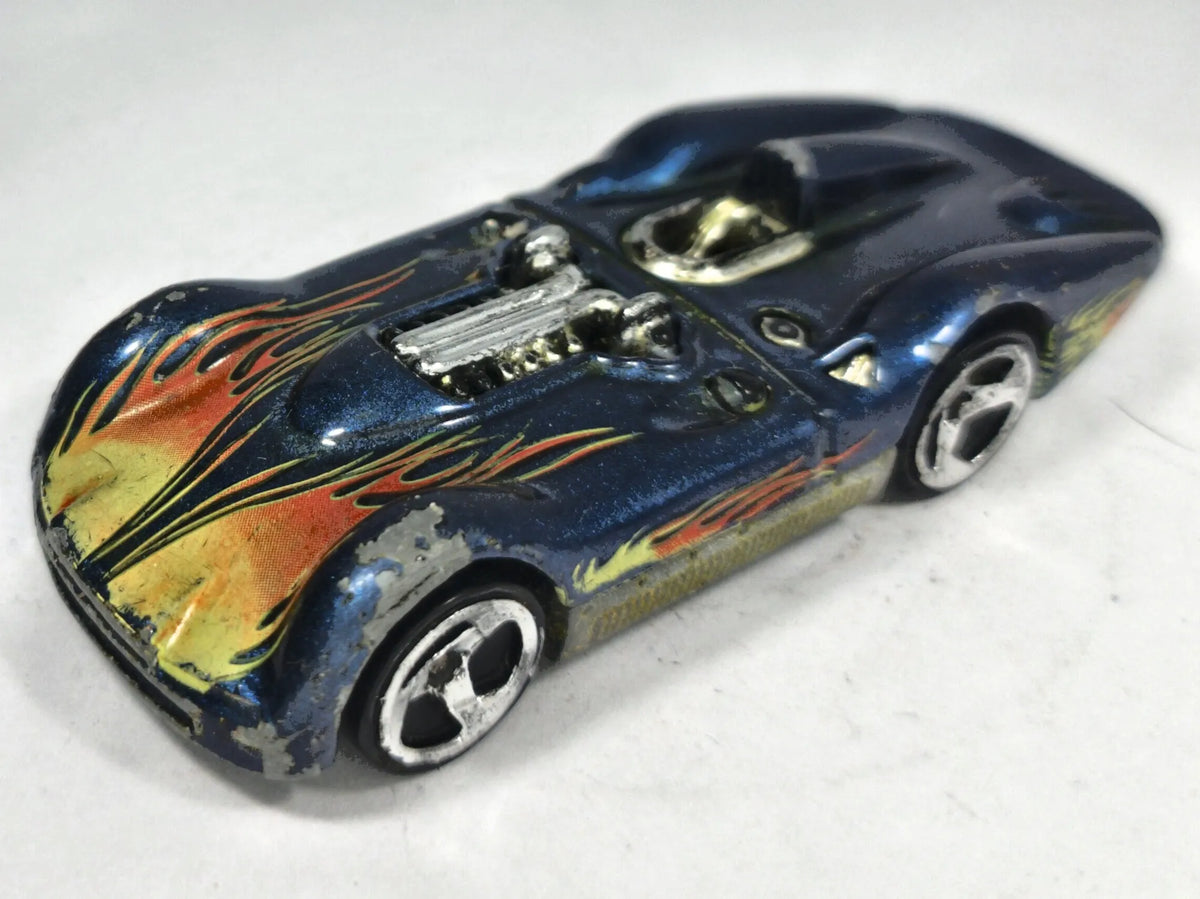 Turbolence Hot Wheels 1999 2000 First Editions 1:64 Luzak Niebieski 2xMetal – zdjęcie 2