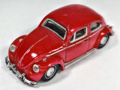 VOLKSWAGEN BEETLE TYPE 1 Fiat Series Hongwell Czerwony 1:68 – zdjęcie 2