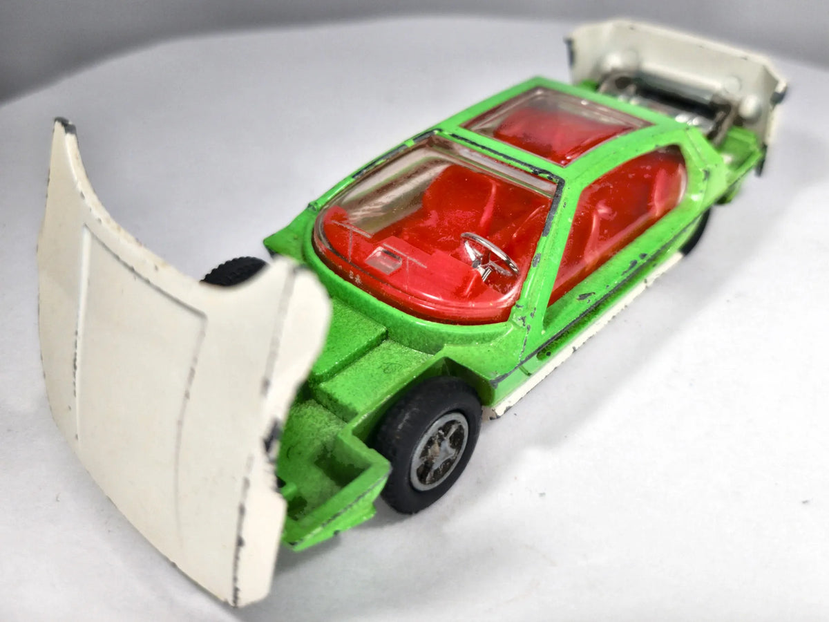 Lamborghini Marzal Dinky Toys 1968 Zielony 1:41 Made in England – zdjęcie 2