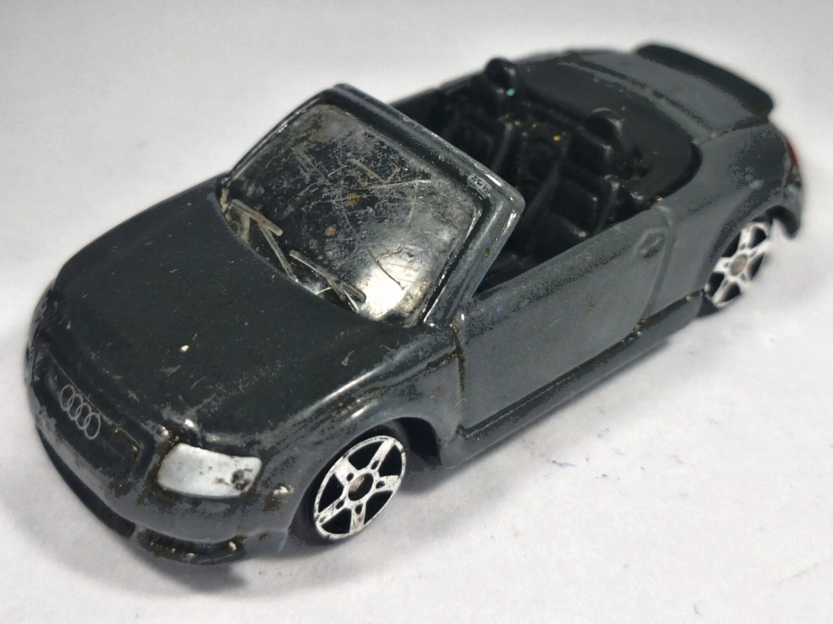 AUDI TT CABRIO, Maisto, Die cast, Czarny, 1:64, Resoraki – zdjęcie 2