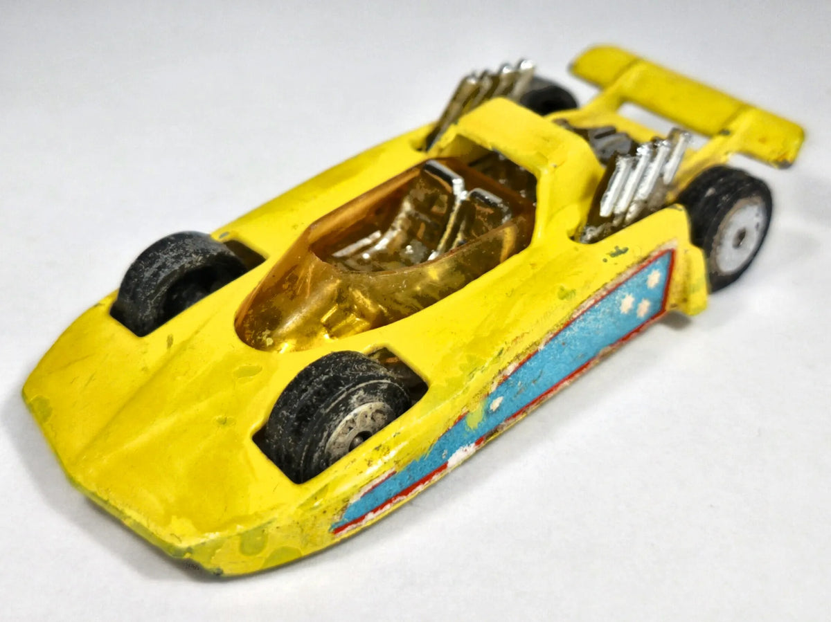 HOT RODDER Corgi Made in Great Britain Żółty 1:64 – zdjęcie 2