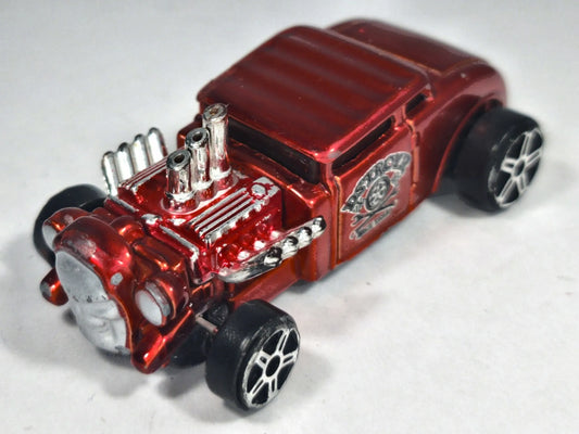 KNUCKLE DRAGGER, Maisto, Die cast 11835, Bordowy metalik, 1:64, Resoraki – zdjęcie 2