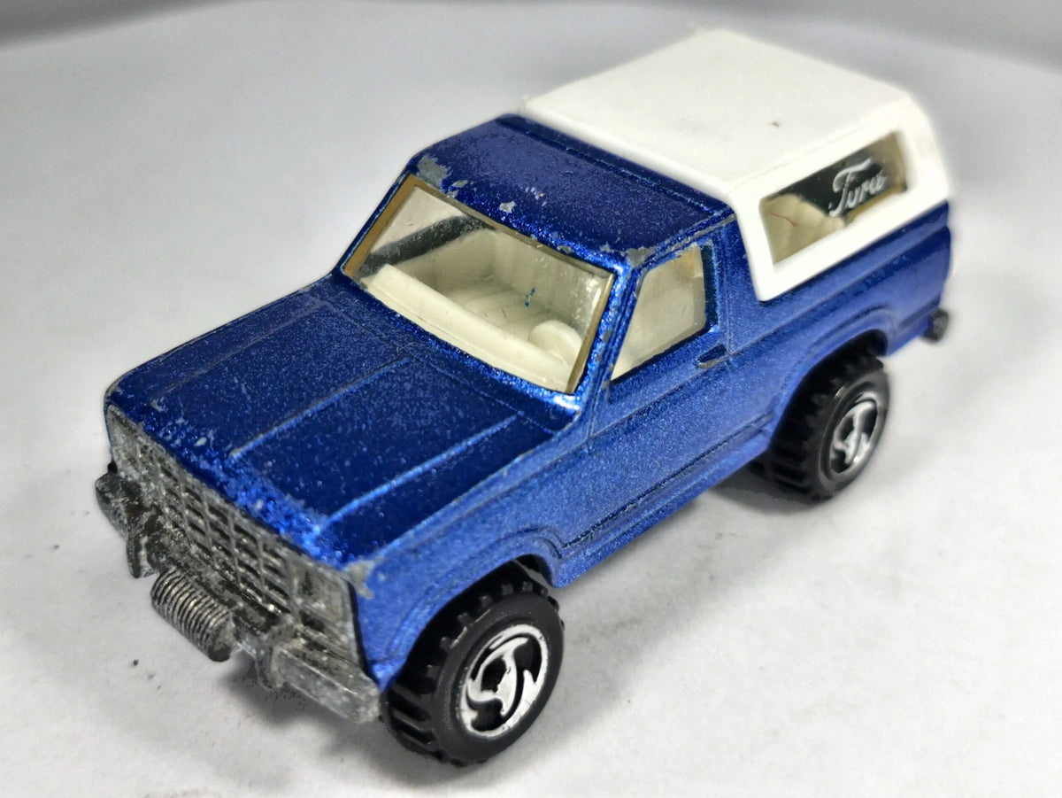 FORD BRONCO Hot Wheels 1980 Niebieski 1:55 2xMetal – zdjęcie 2