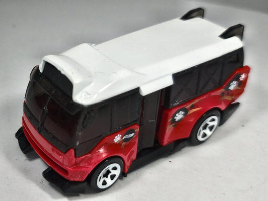 KOWLOON'D HYPERVAN HW Metro Hot Wheels 2023 Czerwony 1:64 – zdjęcie 2