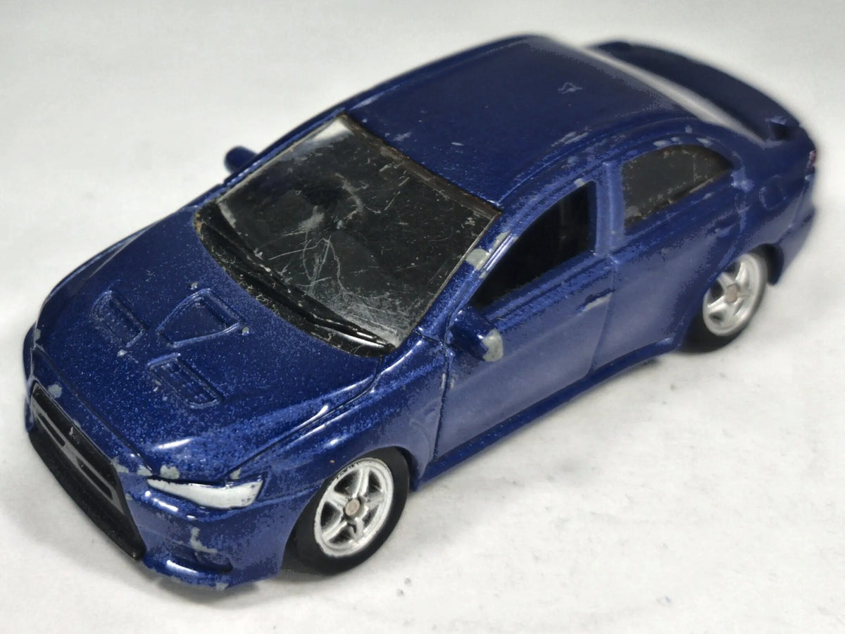 Mitsubishi Lancer Evolution IX Welly 1:58 Luzak Niebieski – zdjęcie 2