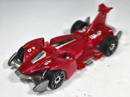Jet Threat 4.0 Hot Wheels 1:64 Luzak Czerwony – zdjęcie 2
