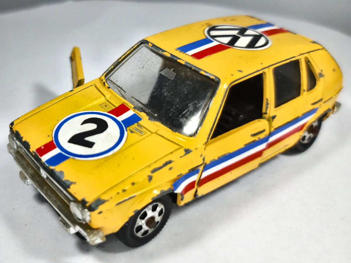 GOLF MK1 Hot Wheels '80 Żółty 1:43 Made in Italy – zdjęcie 2