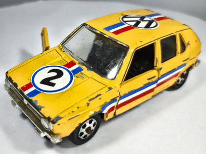 GOLF MK1 Hot Wheels '80 Żółty 1:43 Made in Italy – zdjęcie 2