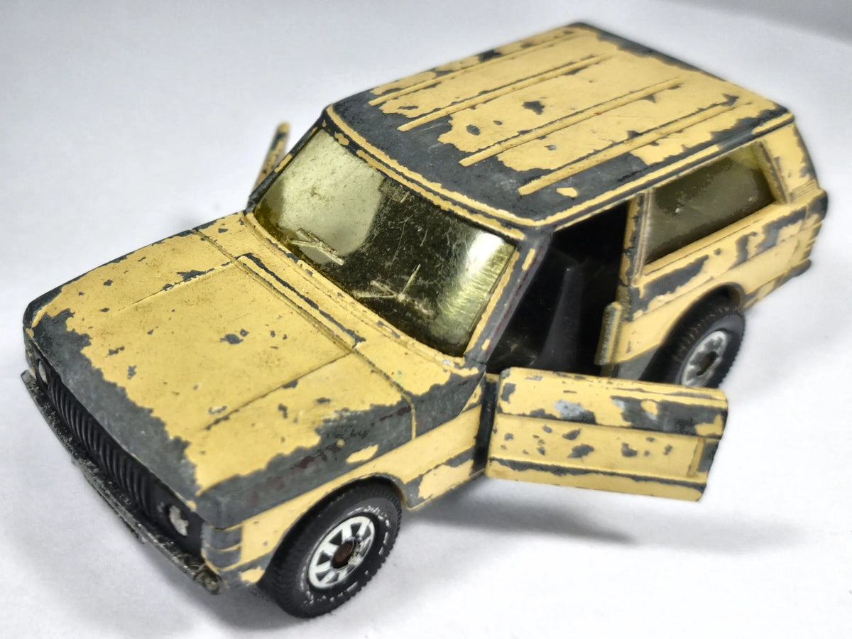 RANGE-ROVER SIKU '70 Żółty 1:50 Made in West Germany – zdjęcie 2