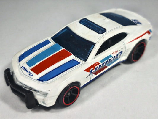'10 CAMARO SS POLICE #68, HWPD INTERCEPTOR, Hot Wheels, Die cast Biały 1:64 – zdjęcie 2