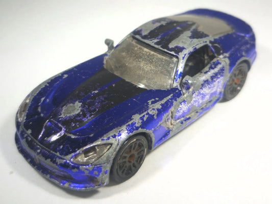 DODGE VIPER z charakterem, Majorette, Die cast REF:2388, Niebieski, 1:60 – zdjęcie 2