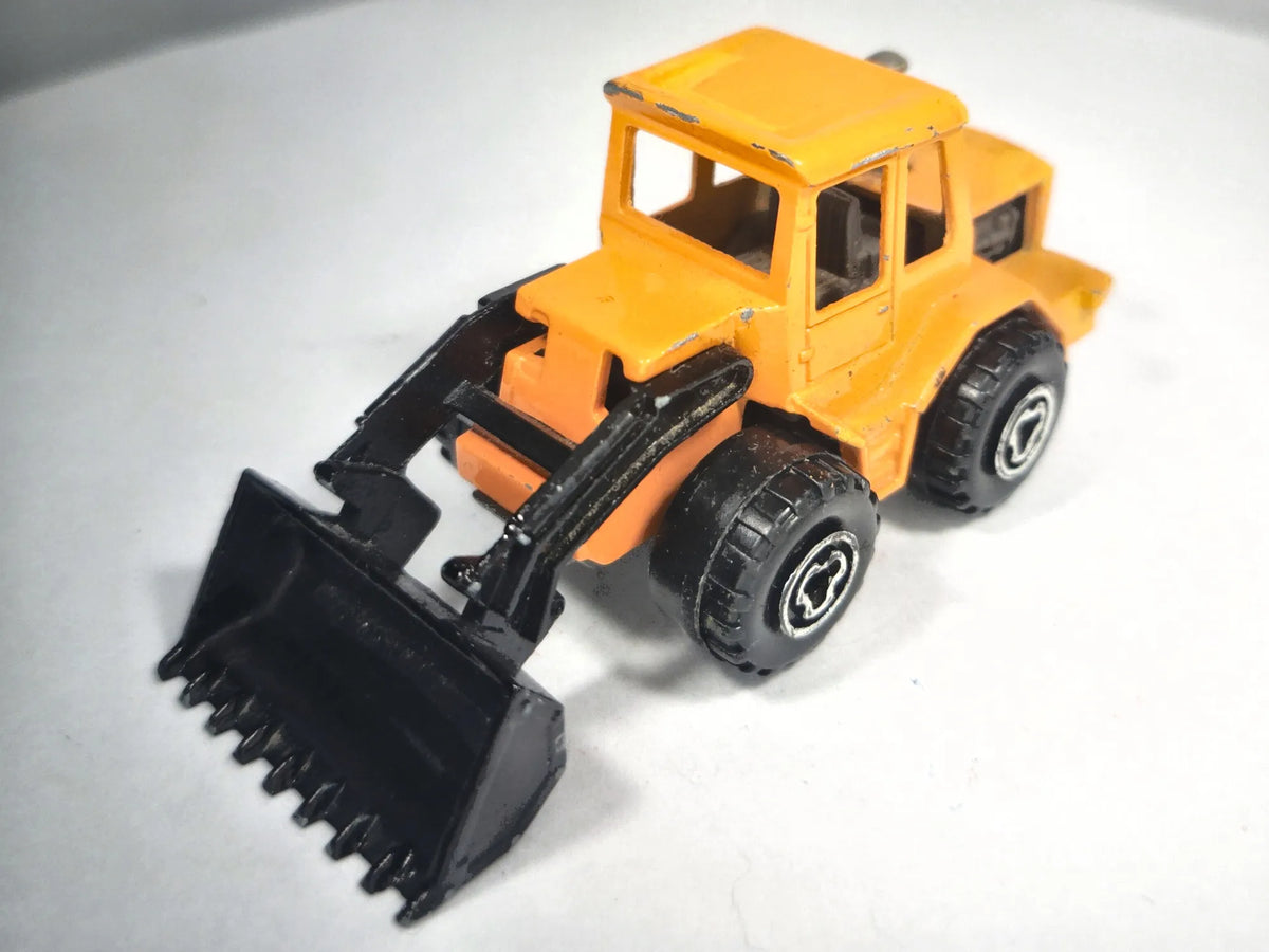 "TRACTO" BULLDOŻER, Ładowarka, Majorette, Die cast No.263, Żółty, 1:87 – zdjęcie 2