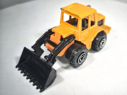 "TRACTO" BULLDOŻER, Ładowarka, Majorette, Die cast No.263, Żółty, 1:87 – zdjęcie 2