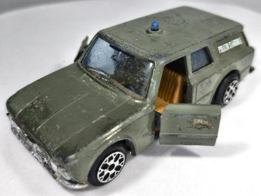 ALFA ROMEO GIULIA Policja Polistil '75 Oliwkowy 1:43 Made in Italy – zdjęcie 2