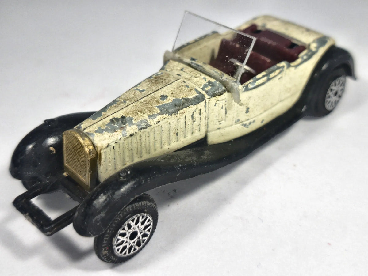 1927 BUGATTI ROYALE MOD 41, Rio Models, Vintage Die cast 1027, Biały, 1:43 – zdjęcie 2
