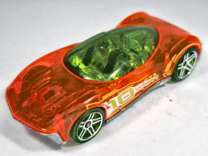 PHASTASM, Halloween Fright Cars, Hot Wheels, Die cast 1188, Pomarańcz. 1:64 – zdjęcie 2