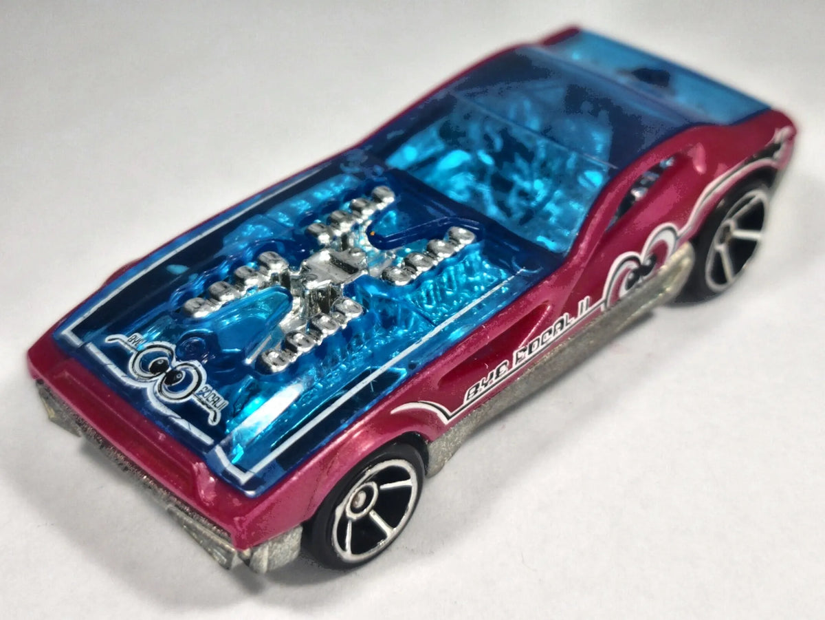 BYE FOCAL II, Hot Wheels 2009, Die cast 002, Przeźroczysty, 1:64, Resoraki – zdjęcie 2