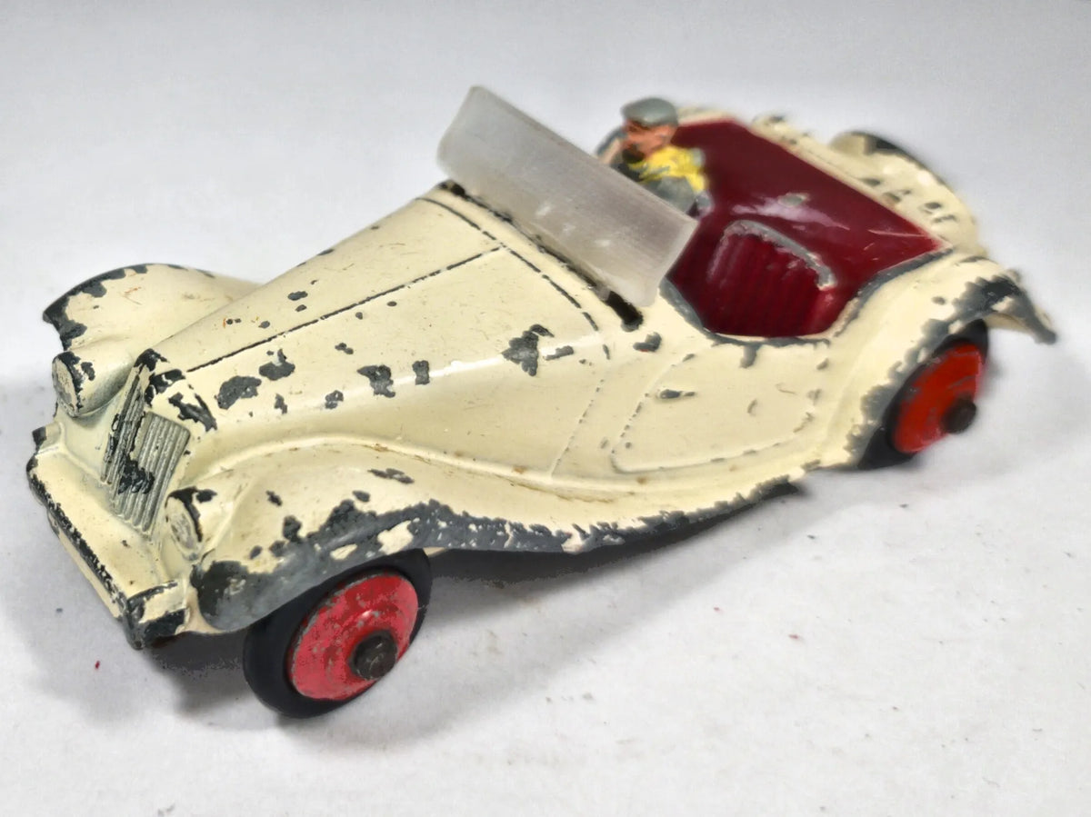 Mg Midget Dinky Toys '40 Kremowy 1:43 Made in England – zdjęcie 2