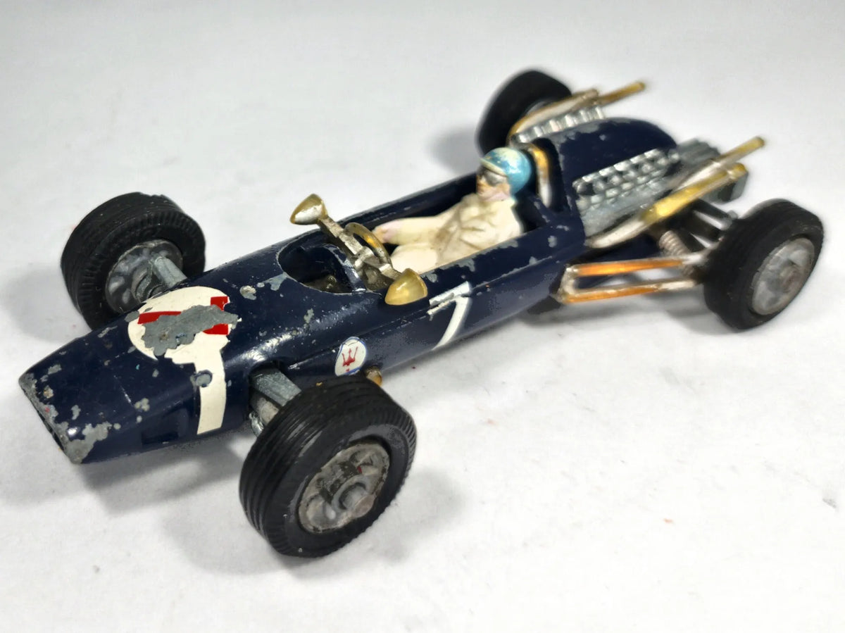 COOPER-MASERATI FORMULA 1 Corgi '70 Niebieski 1:55 Made in Gt Britain – zdjęcie 2