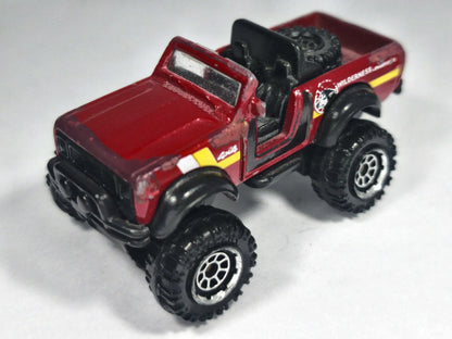 INTERNATIONAL SCOUT 4X4, Matchbox 2012, Die cast MB864, Czerwony, 1:64 – zdjęcie 2