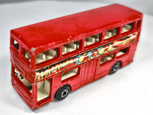 THE LONDONER Matchbox 1972 Czerwony 1:72 Made in England – zdjęcie 2